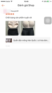 Quần độn mông Hàn Quốc ( có hóa đơn đỏ )