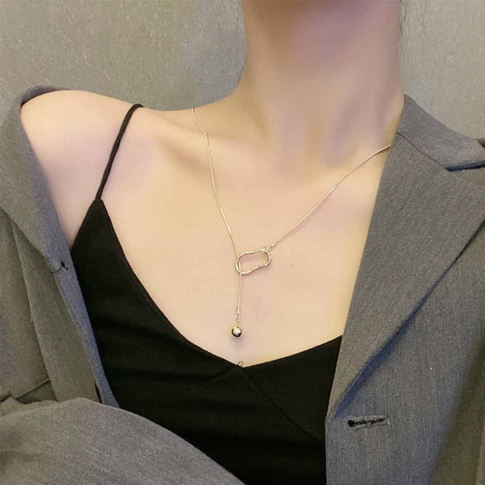 vòng cổ Mặt Kim Loại Tròn Có Thể Điều Chỉnh Kích Cỡ