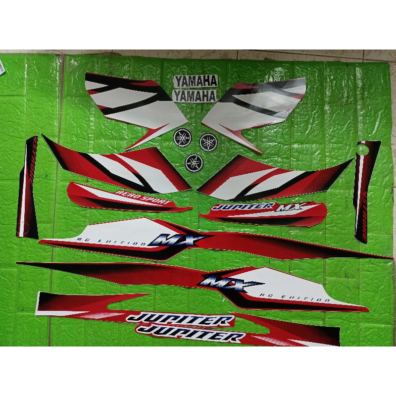Bộ tem Jupiter MX màu đỏ đời đầu