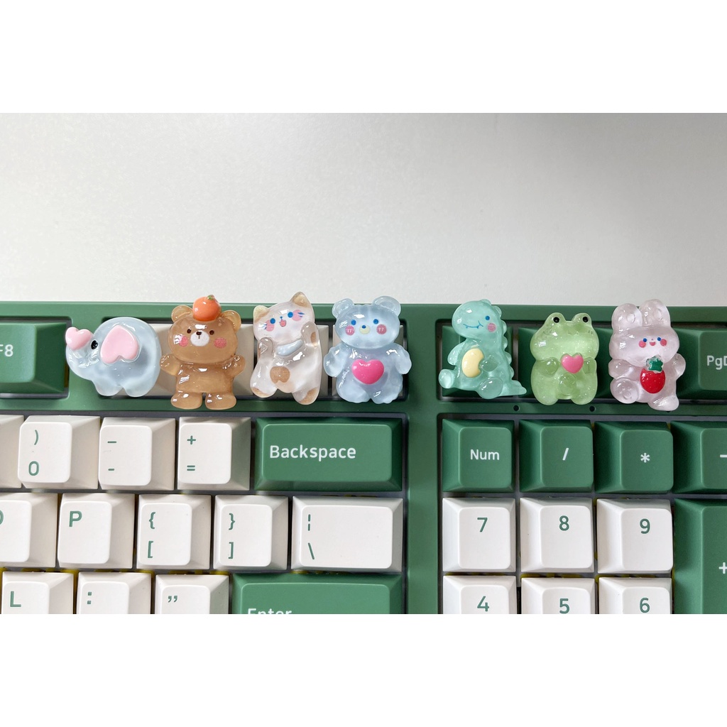 Keycap Lẻ Phím Lẻ Baby Thú Cưng Dễ Thương R4 PBT