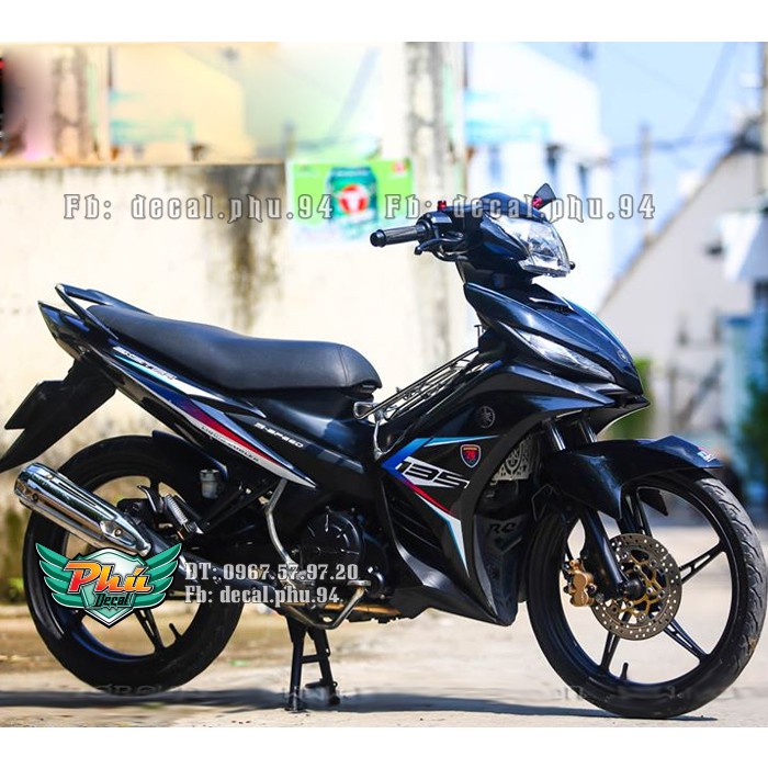 Tem rời Exciter 2011-2014 bản kỉ niệm 20 năm xe đen (V)