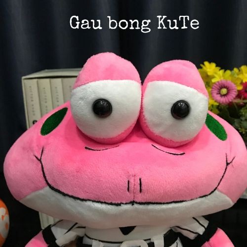 Gấu bông - Ếch xanh, ếch hồng