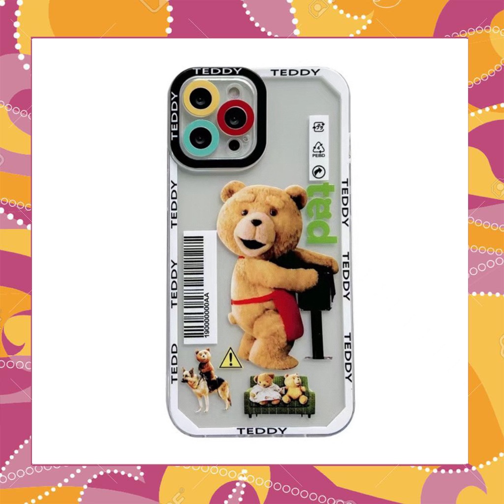 Ốp lưng iphone ✨DECASE's ✨ GẤU BEAR 6/6plus/6splus/7/7plus/8/8plus/x/xs/11/12/13/pro/max/plus/promax | BigBuy360 - bigbuy360.vn