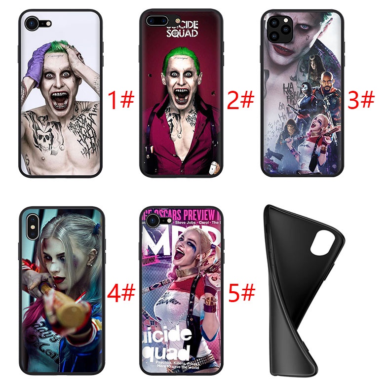 Ốp Điện Thoại Tpu Silicon Mềm Hình Jared Leto Joker Margot 72z Cho Iphone 11 12 Pro Max 12 Mini Xs Max X Xr