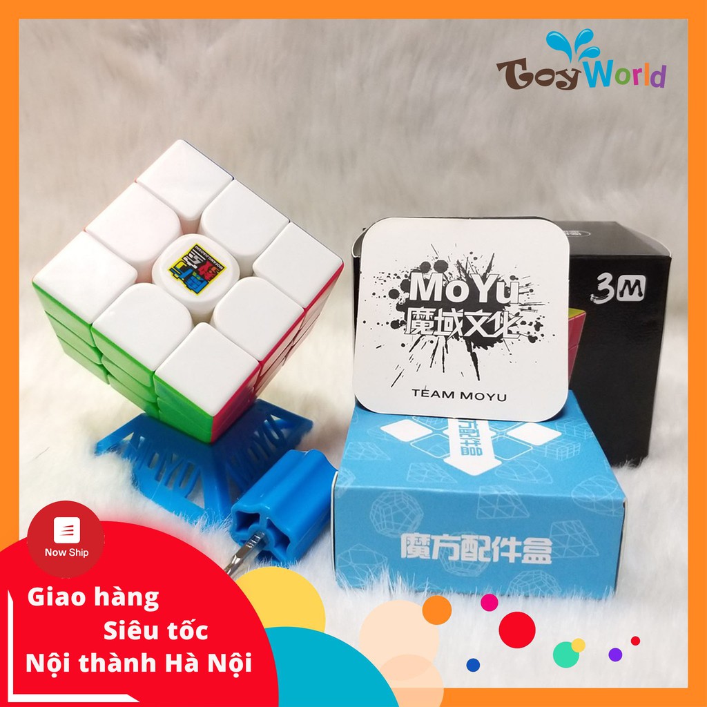 ToyWorld Rubik Meilong 3x3 M Stickerless có nam châm