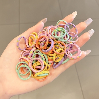  Dây Thun Cột Tóc Nhiều Màu Cho Bé Gái