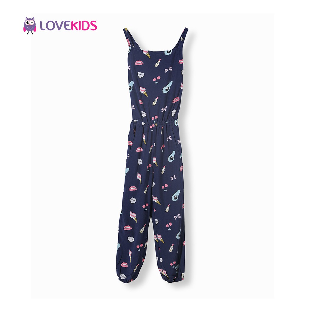 Jumpsuit bé gái họa tiết đáng yêu Sunshine LK0146 - Lovekids