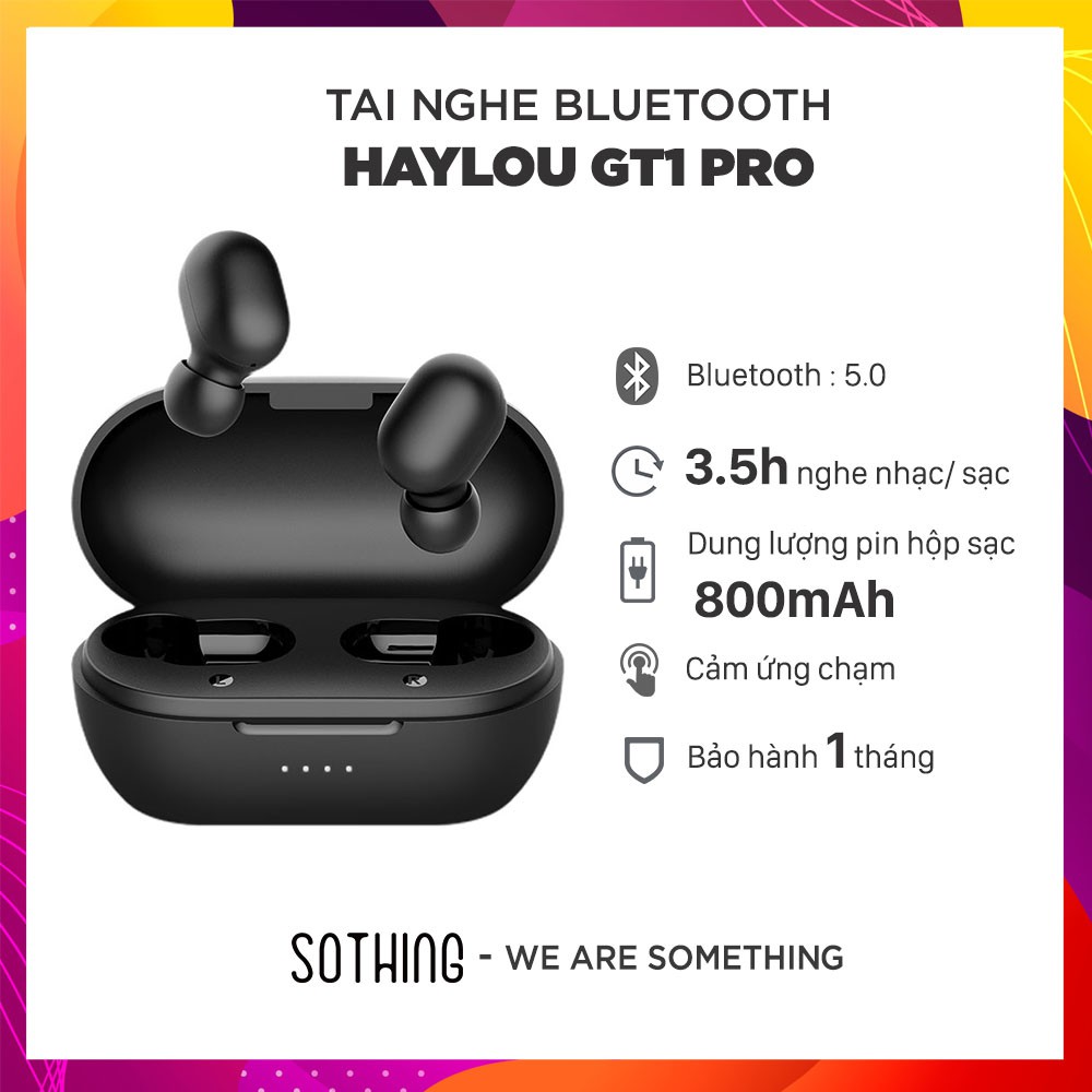 Tai Nghe Bluetooth True Wireless Xiaomi Haylou GT1 PRO Bluetooth 5.0 ( Phiên Bản Nâng Cấp Haylou GT1)