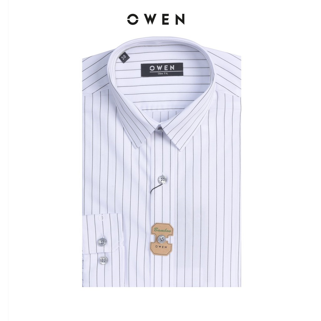 OWEN - Áo sơ mi dài tay OWEN SLIMFIT CHẤT SỢI TRE 22652