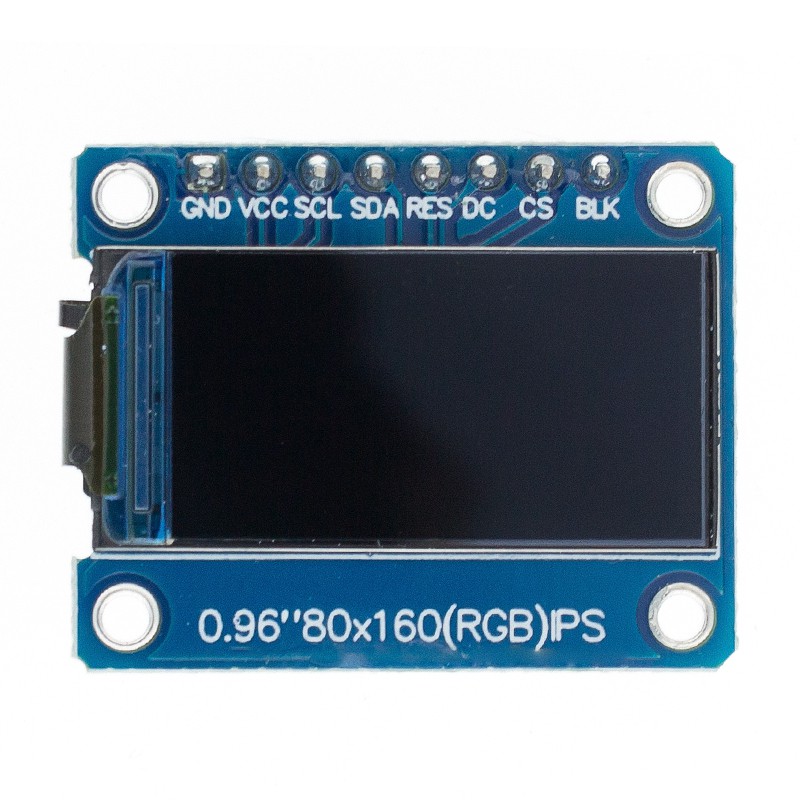 Mô Đun Màn Hình Tft 0.96 / 1.3 inch IPS 7P SPI HD 65K ST7735 IC 80*160 Chuyên Dụng Cho Arduino
