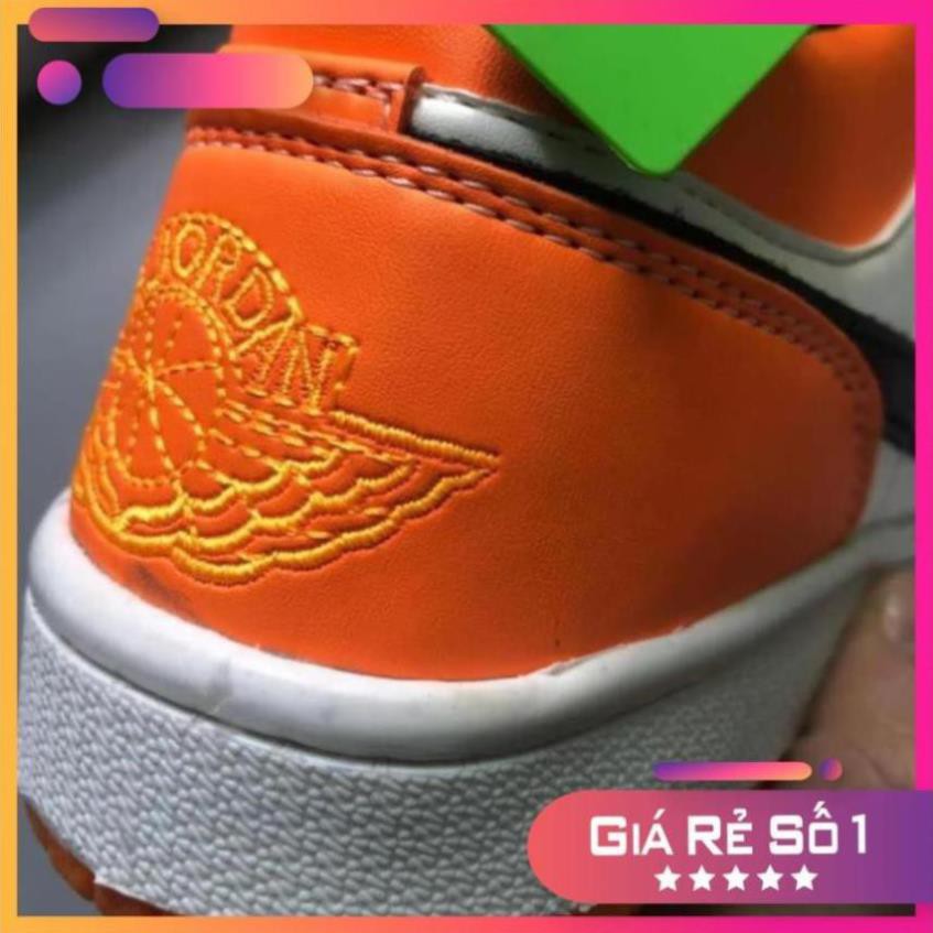 [Sale 3/3] Giày Jordan LOW Cổ Thấp Màu Cam Đen  Đế Khâu Cao Cấp Size 36 43 Sale 11 -op1 ' :