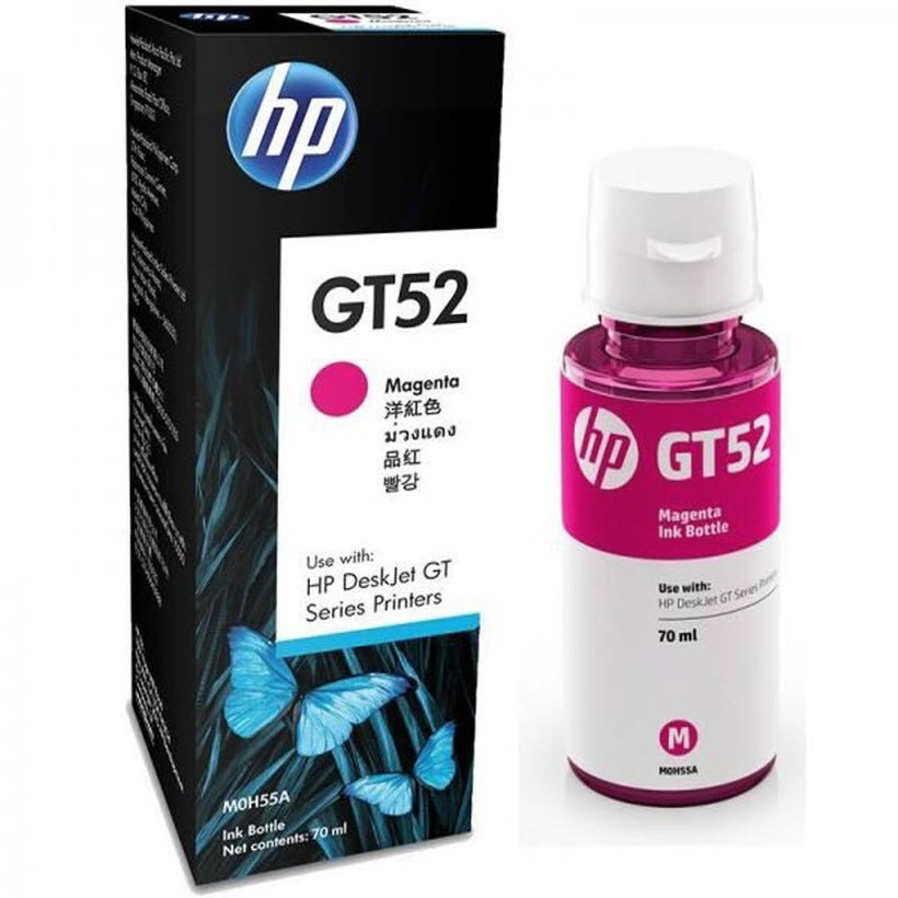 Mực in phun M0H55AA HP GT52 Magenta Original Ink Bottle - Hàng HP Việt Nam