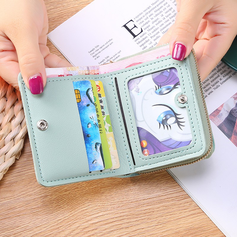 Ví ngắn nữ cầm tay đựng tiền nhiều ngăn thời trang Hàn Quốc dễ thương cao cấp đẹp giá rẻ JOLITA VN27