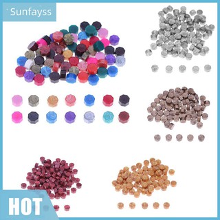 Set 100 viên sáp niêm phong phong bì phong cách vintage