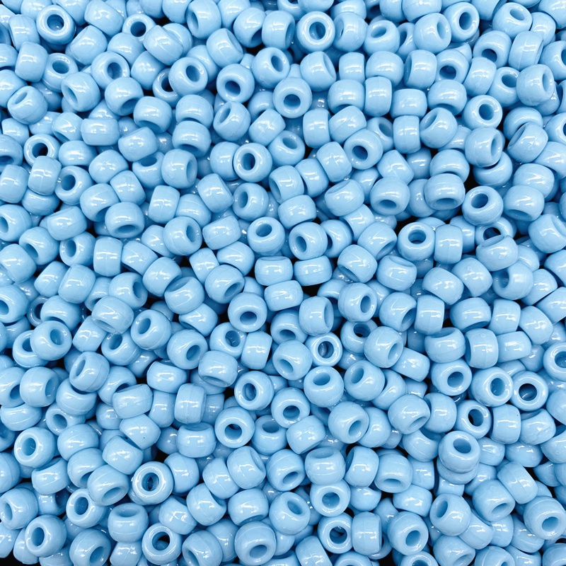 Bộ 50 Hạt Nhựa Nhiều Màu Kích Thước 6 * 9mm