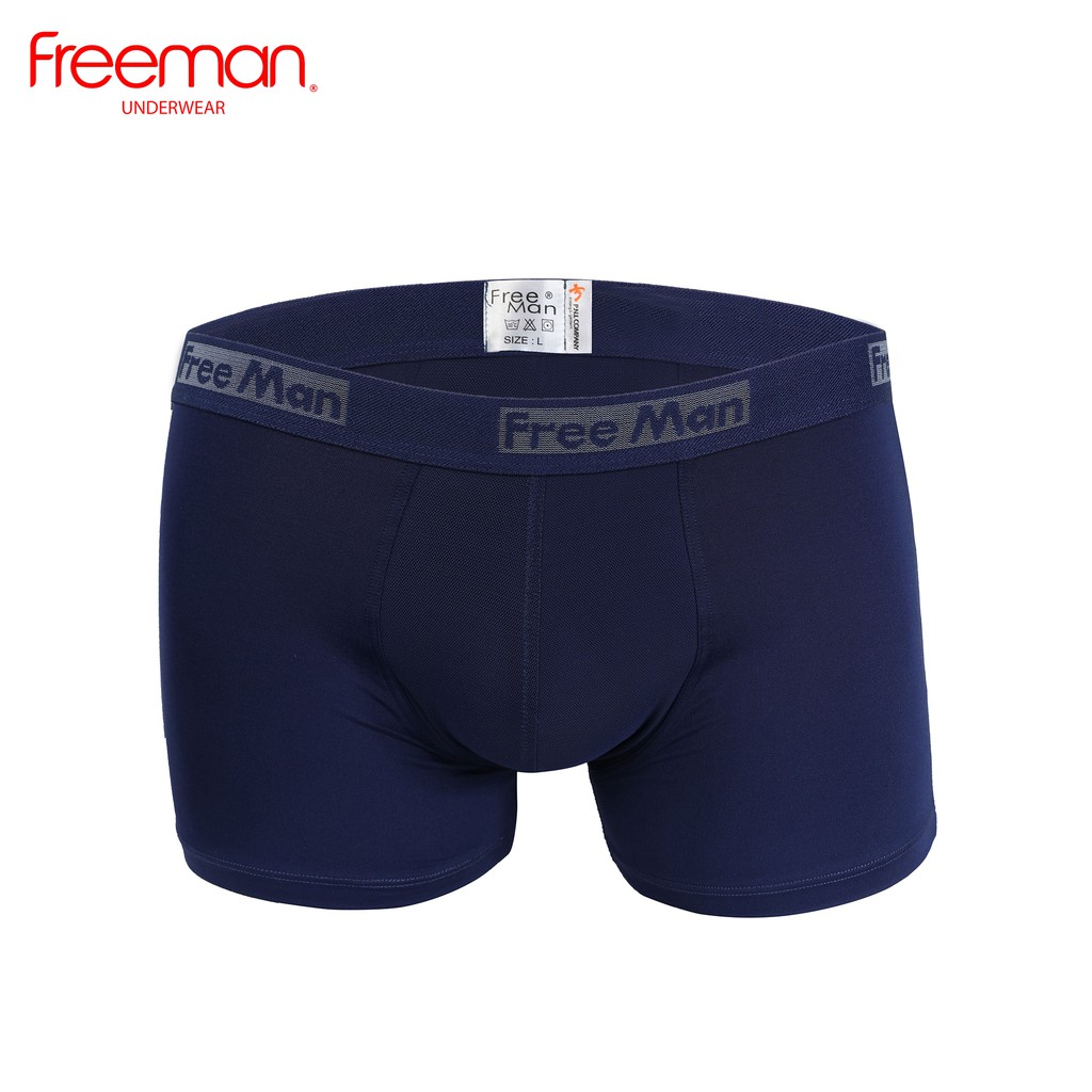 Quần lót nam boxer thun lạnh Freeman [Combo 3] - 6510