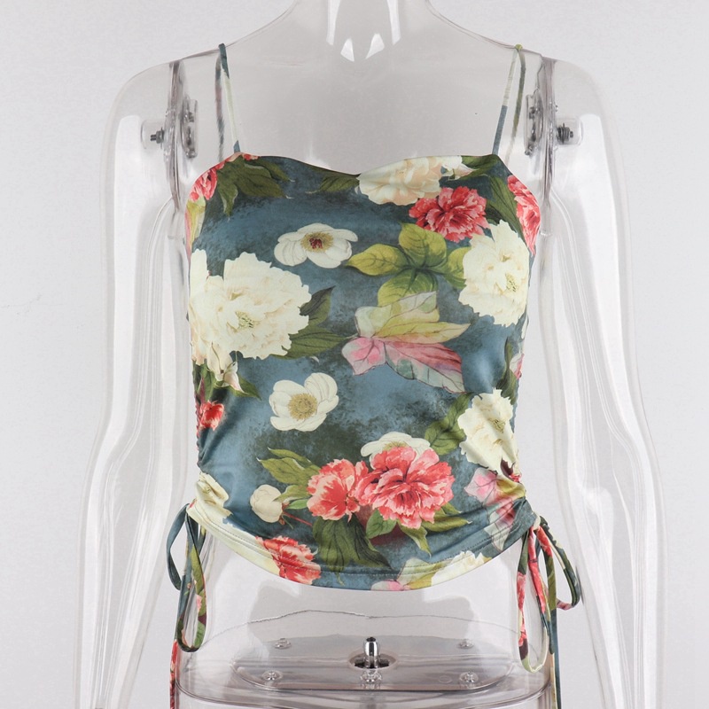 IELGY Áo vest in hình nghệ thuật thời trang