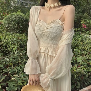 [HÀNG ORDER] ÁO KHOÁC NGOÀI MẶC KẾT HỢP VỚI ÁO 2 DÂY,VÁY 2 DÂY,VÁY ĐI BIỂN(ADB2)