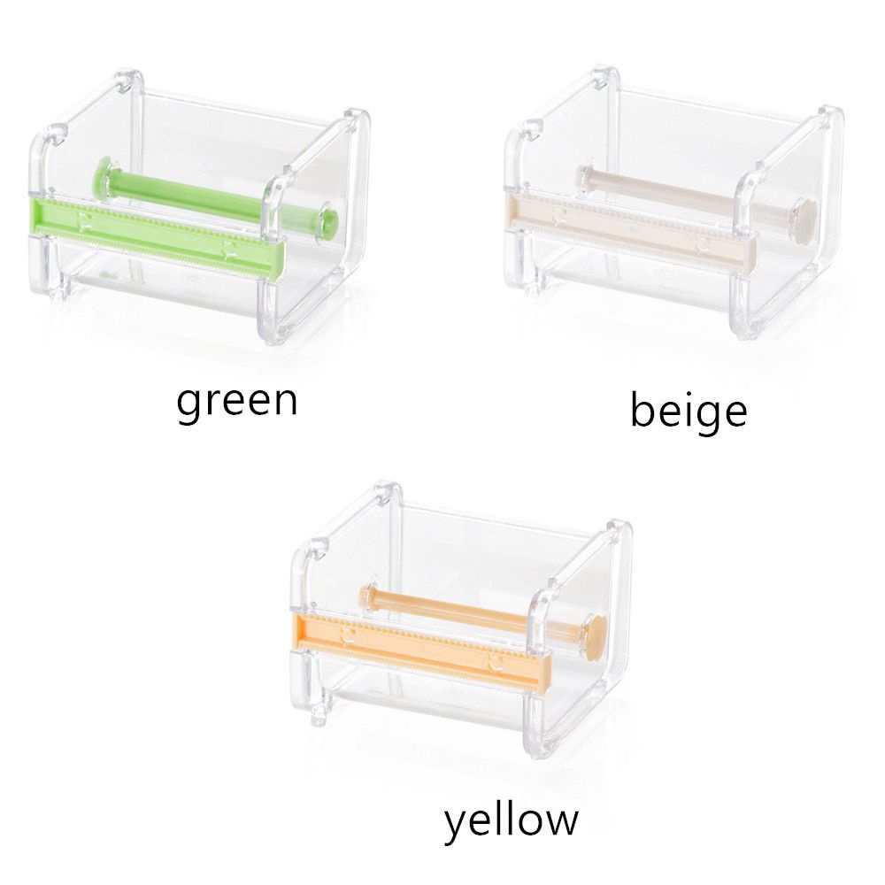 Hộp Đựng Băng Keo/ Cuộn Băng Keo Trong Suốt Đa Năng Tiện Dụng