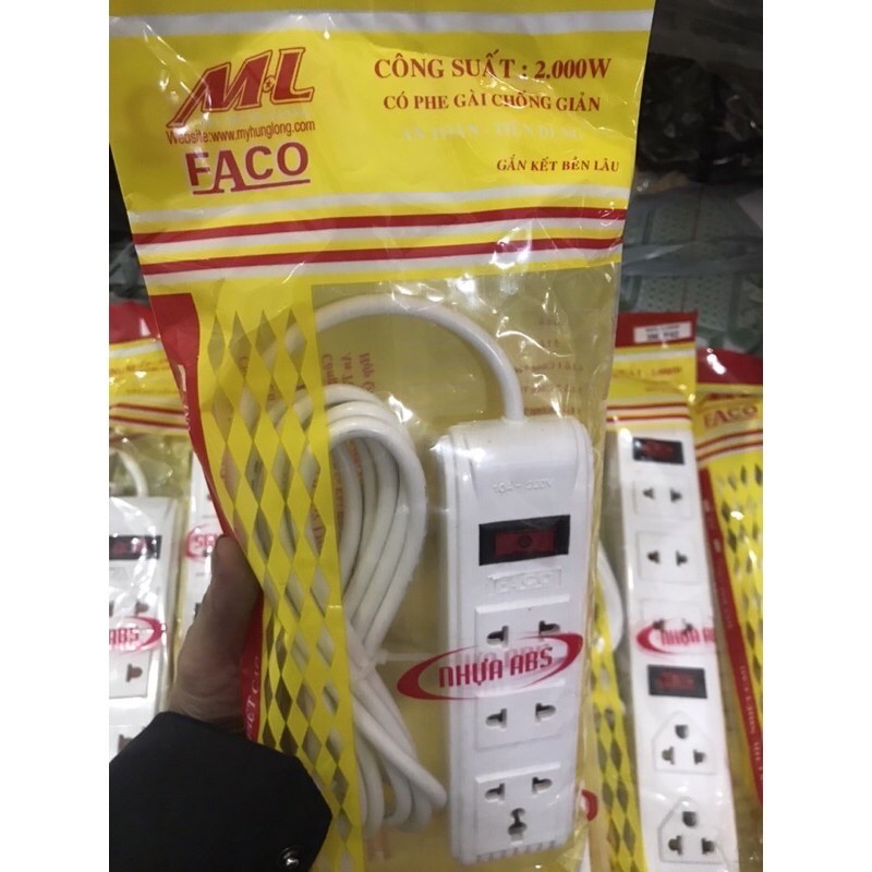 ổ cấm điện Faco 2000w