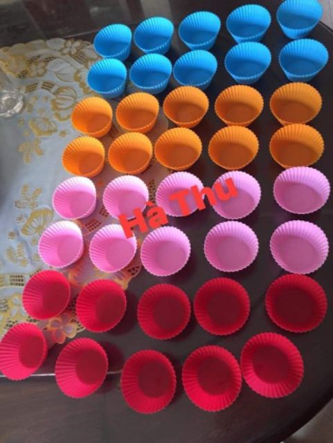 Khuôn silicon mix mẫu 7cm