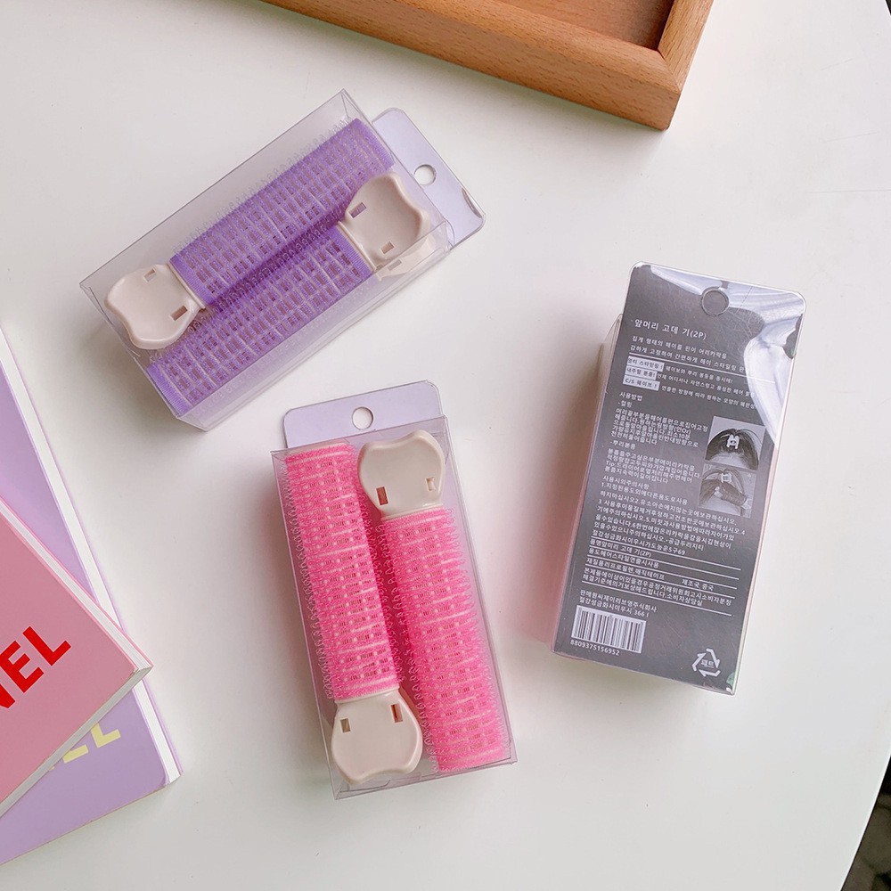 Set 2 lô tóc mái dạng kẹp đơn giản, dễ sử dụng, tiện lợi cho nữ YOS