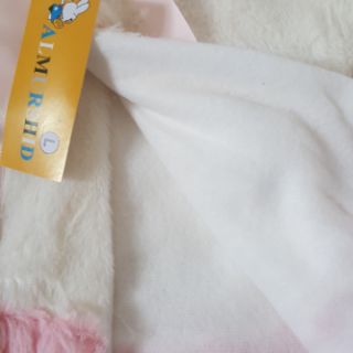 Áo choàng lông thỏ cao cấp cho bé gái