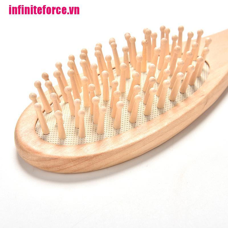 Lược Gỗ Mát Xa Da Đầu Tiện Dụng