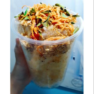 Combo 5 hủ bánh tráng hành phi tỏi khô gà siêu ghiền