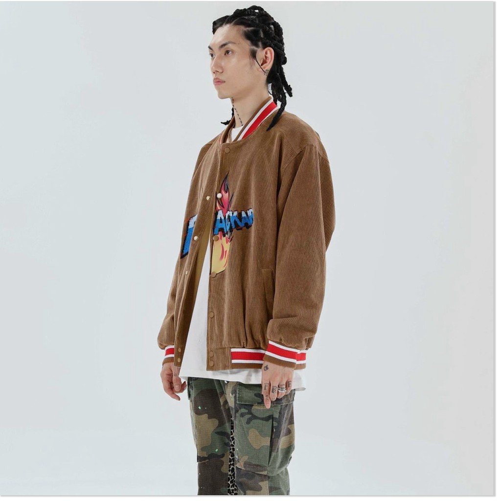 ÁO KHOÁC BOMBER NAM NỮ CHẤT LIỆU KAKI NHUNG DÀY DẶN BỀN ĐẸP THEO NĂM THÁNG