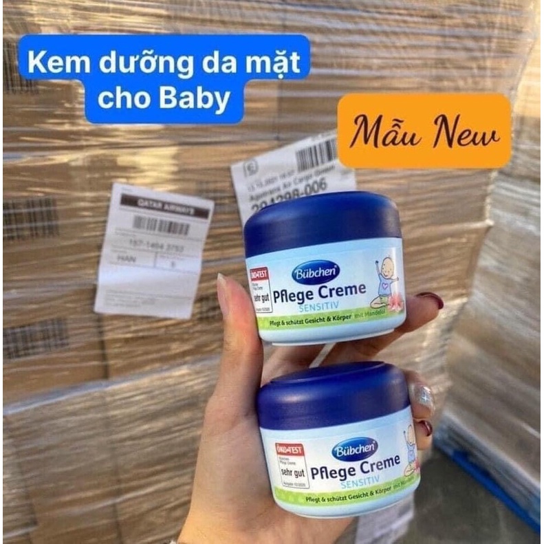 Kem Nẻ Buchen đức cho bé baby, cho trẻ sơ sinh 75ml dạng hũ dạng tuýp bảo vệ làn da của bé