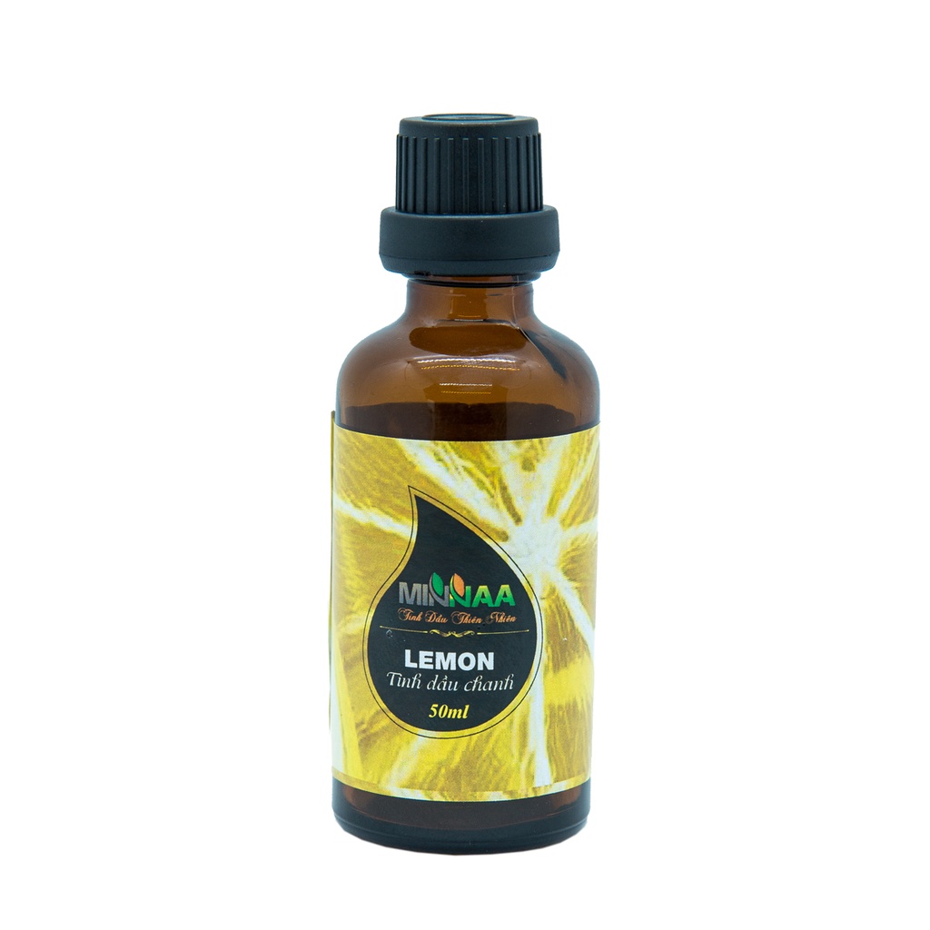 Chai 50ml Tinh dầu thơm phòng Minnaa hương chanh khử mùi hiệu quả