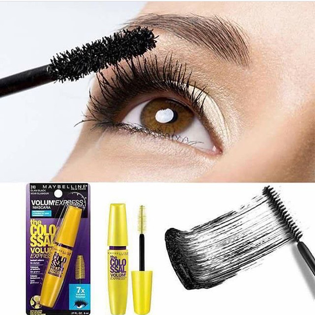 (Mẫu mới) Mascara Maybelline Colossal Volum Express 7x