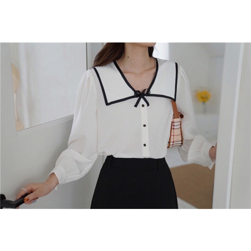 Áo G271 chất mềm mát CÓ BIGSIZE cho người béo hoặc sau sinh mặc thoải mái - GEM Fashion