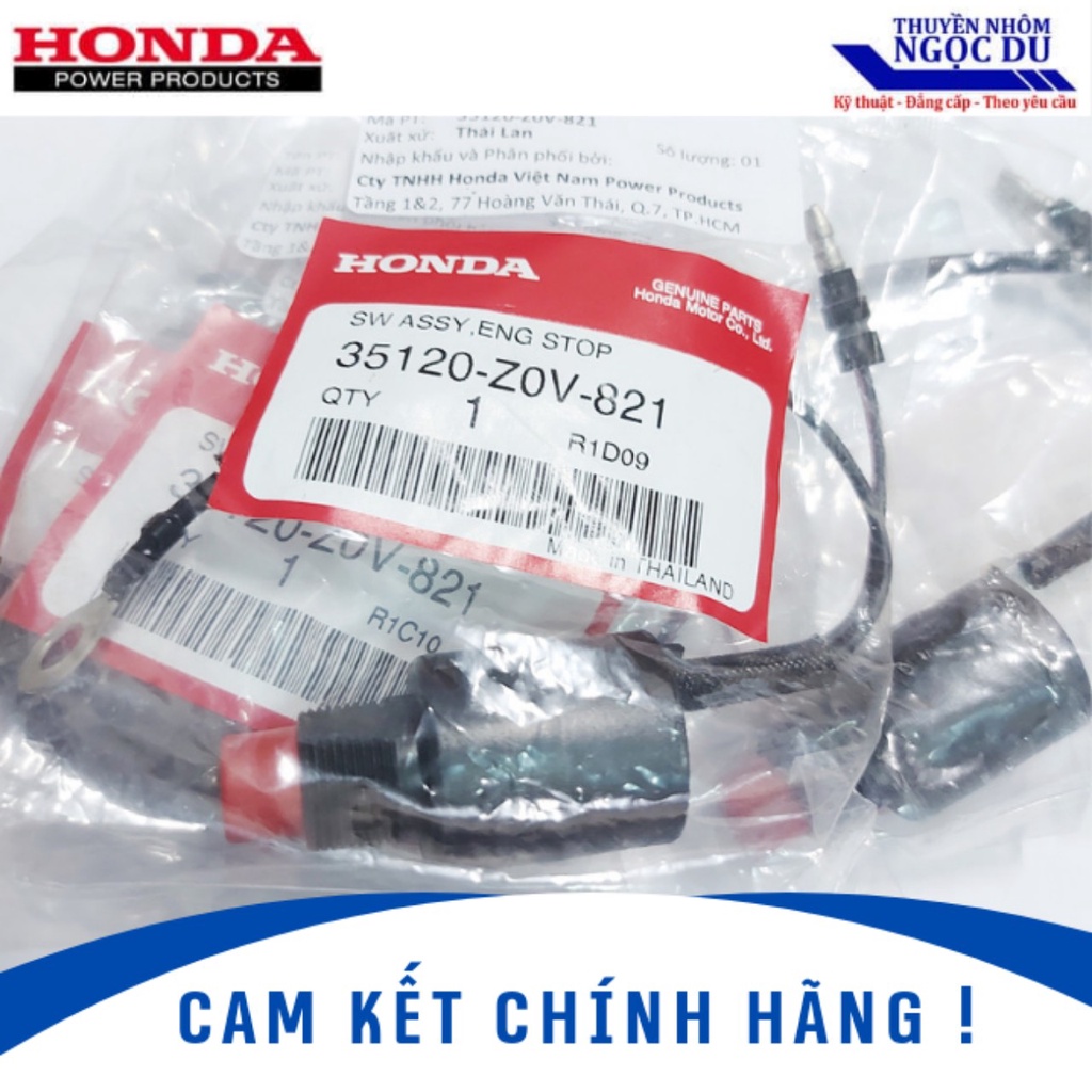 Công Tắc Máy Honda GX200, Dùng Cho Động Cơ Xăng HONDA MEGA , Chạy Thuyền, Chạy Xuồng, 35120-Z0V-82