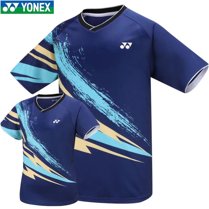 Áo Thun Đánh Cầu Lông Yonex Chất Vải Khô Nhanh Thời Trang Cho Nam Và Nữ