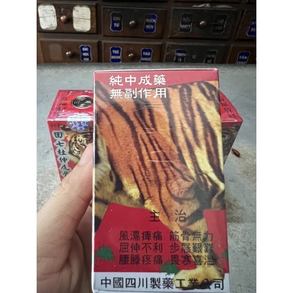 Điền Thất Đỗ Trọng Hổ Cốt Hoàn - Tienchi Duzhong Hugu Wan - Viên