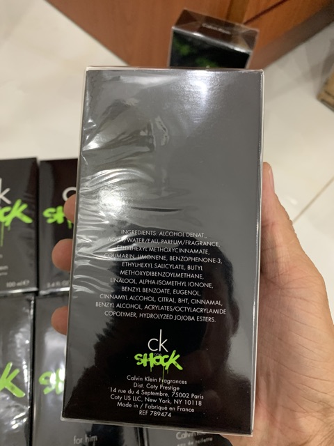 Nước hoa ck one shock for him 100ml full seal | Thế Giới Skin Care