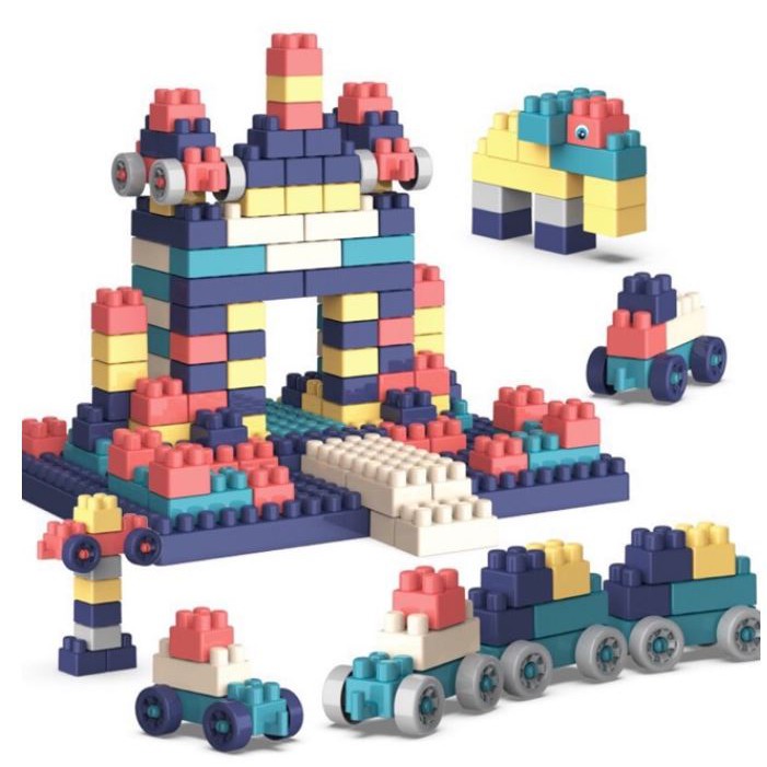 Hộp đồ chơi lego chi tiết, phát triển thông minh sáng tạo cho bé
