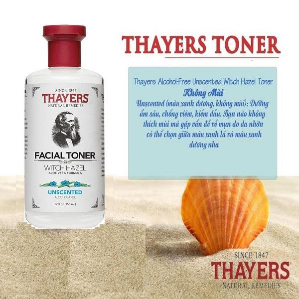 [Mã FMCGMALL -8% đơn 250K] Nước Hoa Hồng Không Cồn Thayers Làm Sạch, Se Khít Lỗ Chân Lông 355ml | BigBuy360 - bigbuy360.vn