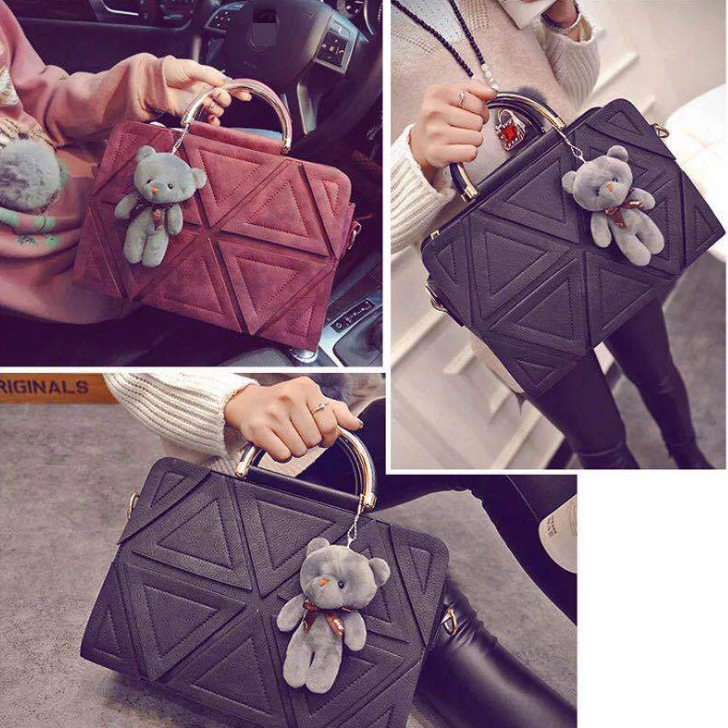 Gấu nhồi bông mini dễ thương phù hợp làm quà cho bé