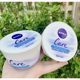 💦💦kem dưỡng nivea care 200ml của đức.😍😍
