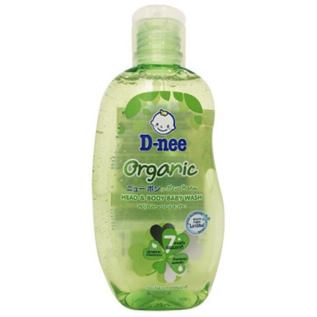 Sữa tắm gội dnee organic kids 0-3 tuổi loại 200ml