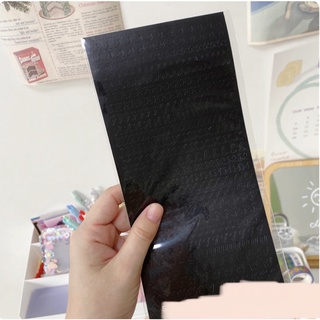 Sticker chữ cái thường,hoa trang trí toploader