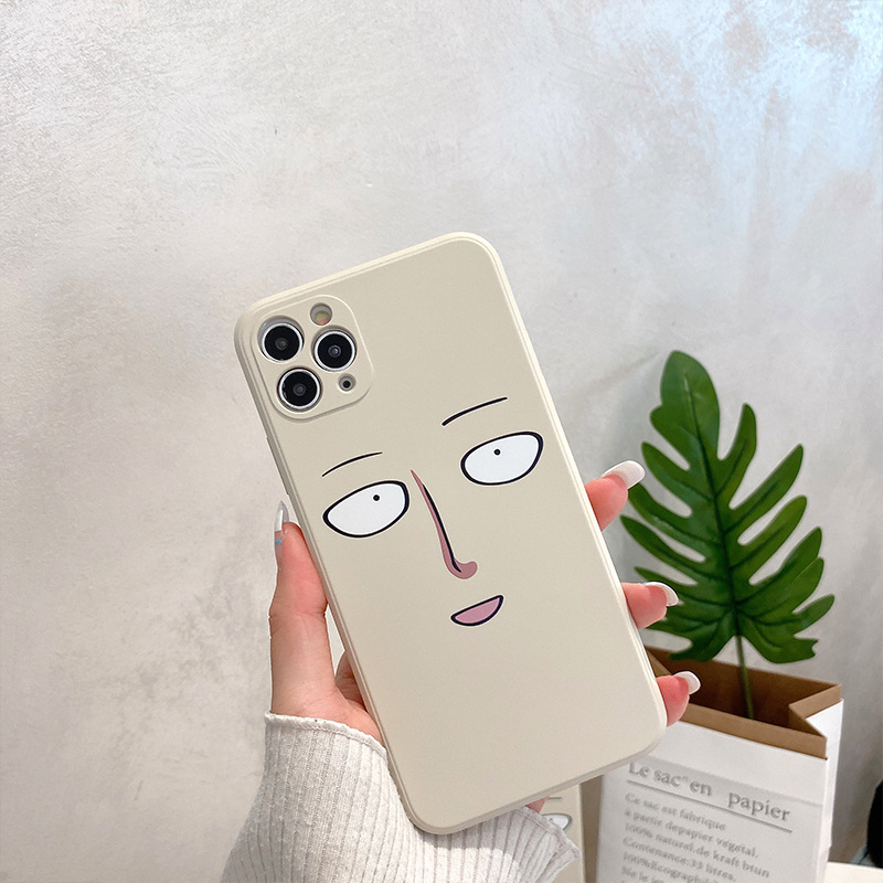 Ốp Lưng Hình One Punch Man Cho Iphone 11pro 11 Pro Max 7 8plus X Xr Xs Max Se2 12 Pro Max 12 Mini