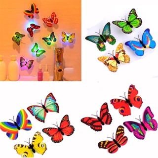 Led bướm dán tường