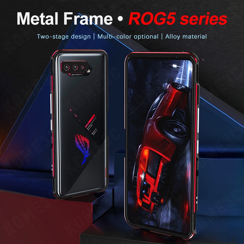 Ốp Lưng Cứng Khung Kim Loại Cho Asus Rog 5 3 Pro Ultimate Rog5