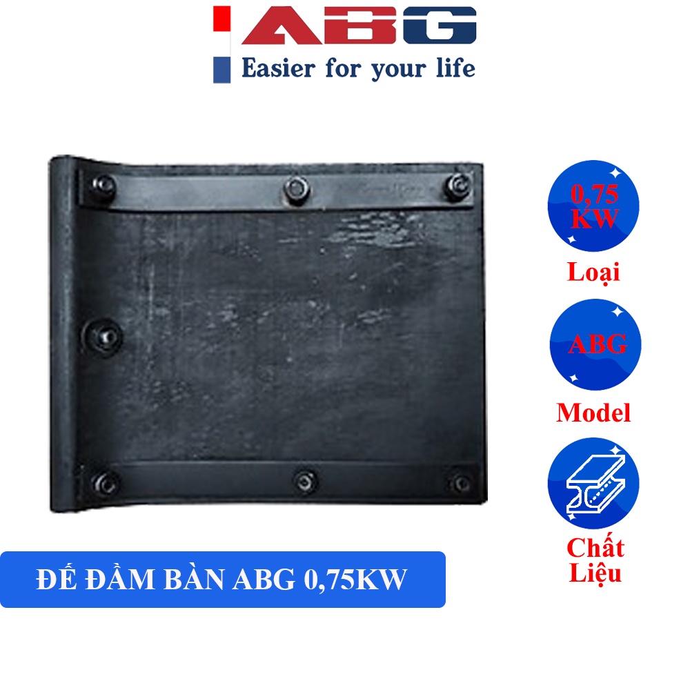 Đầm Bàn Cầm Tay ABG 0,75KW Thiết Bị Chuyên Dụng Trong Đổ Bê Tông Xây Dựng Công Trình