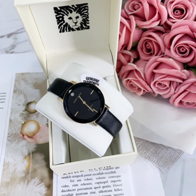 Đồng hồ nữ thương hiệu ANNE KLEIN dây da model AK/3434