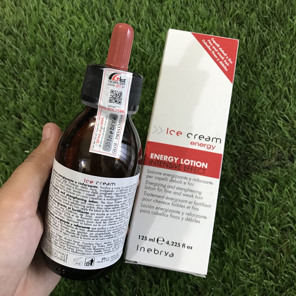 Serum chống rụng tóc Energy Lotion Inebrya Ice Cream 125ml